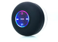 Large suction cup waterproof Bluetooth audio system with LED light in six colour choices