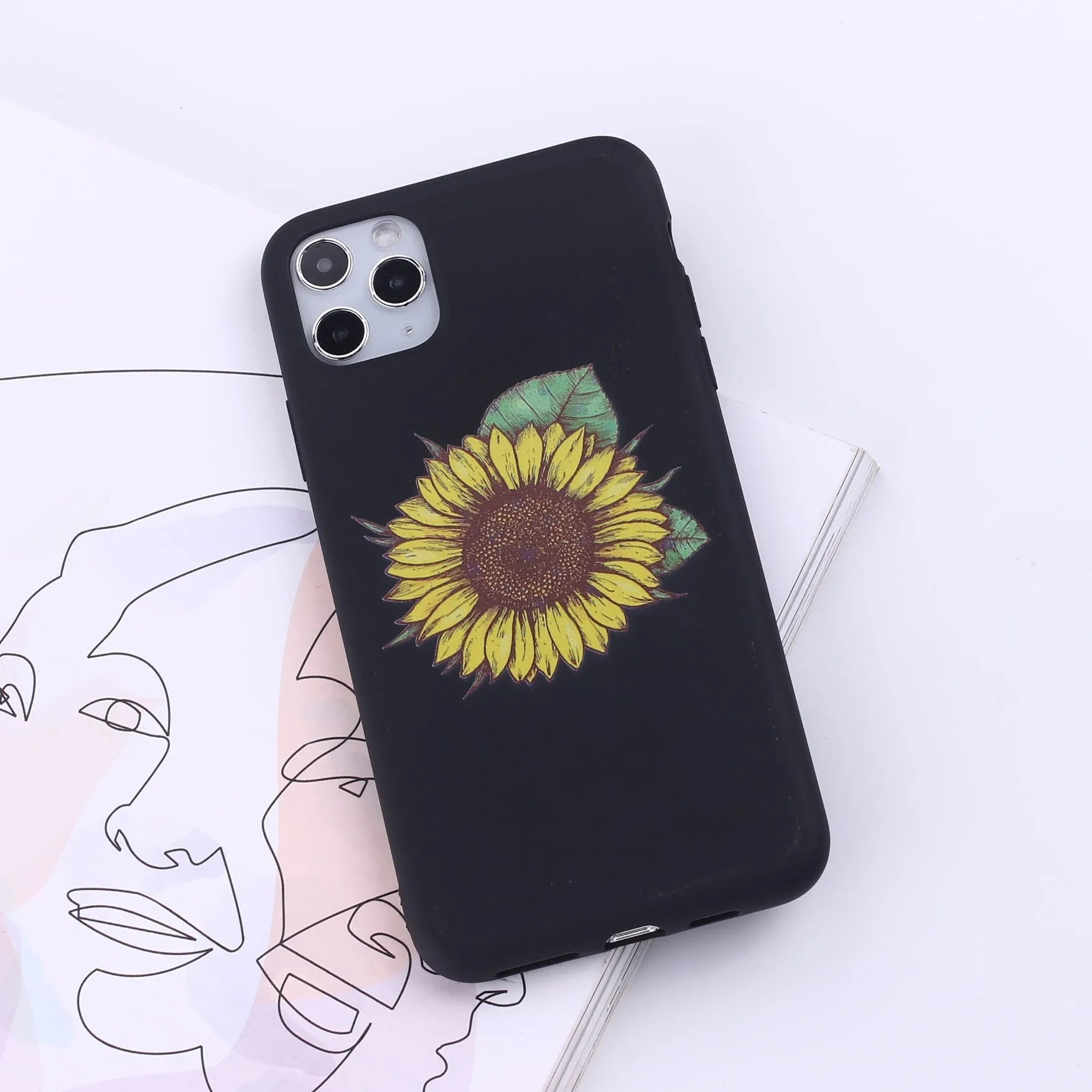 TPU mobile phone back cover case for iPhone in multiple colour options