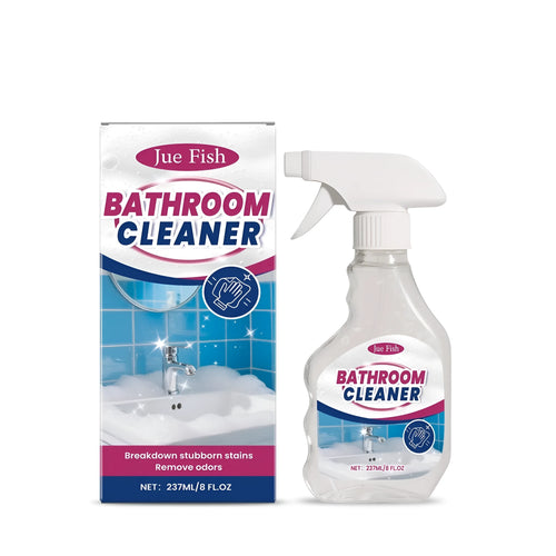 237ml bottle of bathroom cleaner spray for sinks, tiles, and toilets