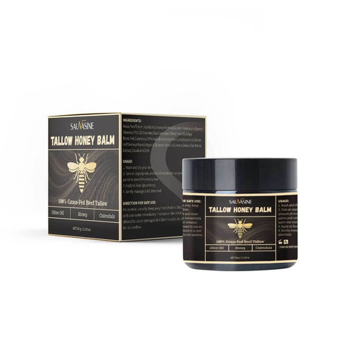 A single 60g jar of Butter Honey face and body cream for universal skin types.