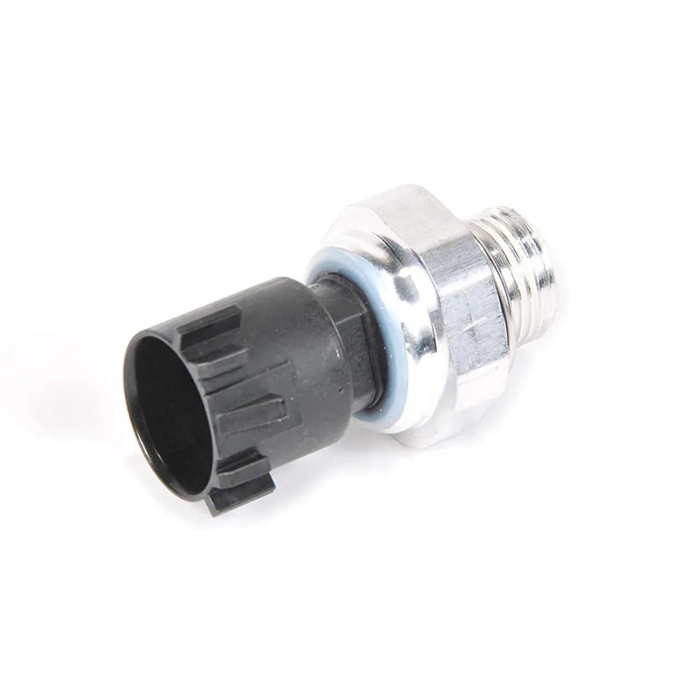 Silver automobile fuel pressure sensor with metal housing