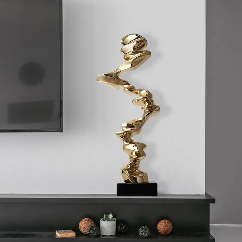 Abstract still life decorative craft in Ran Ran Rose colours for modern minimalist interiors