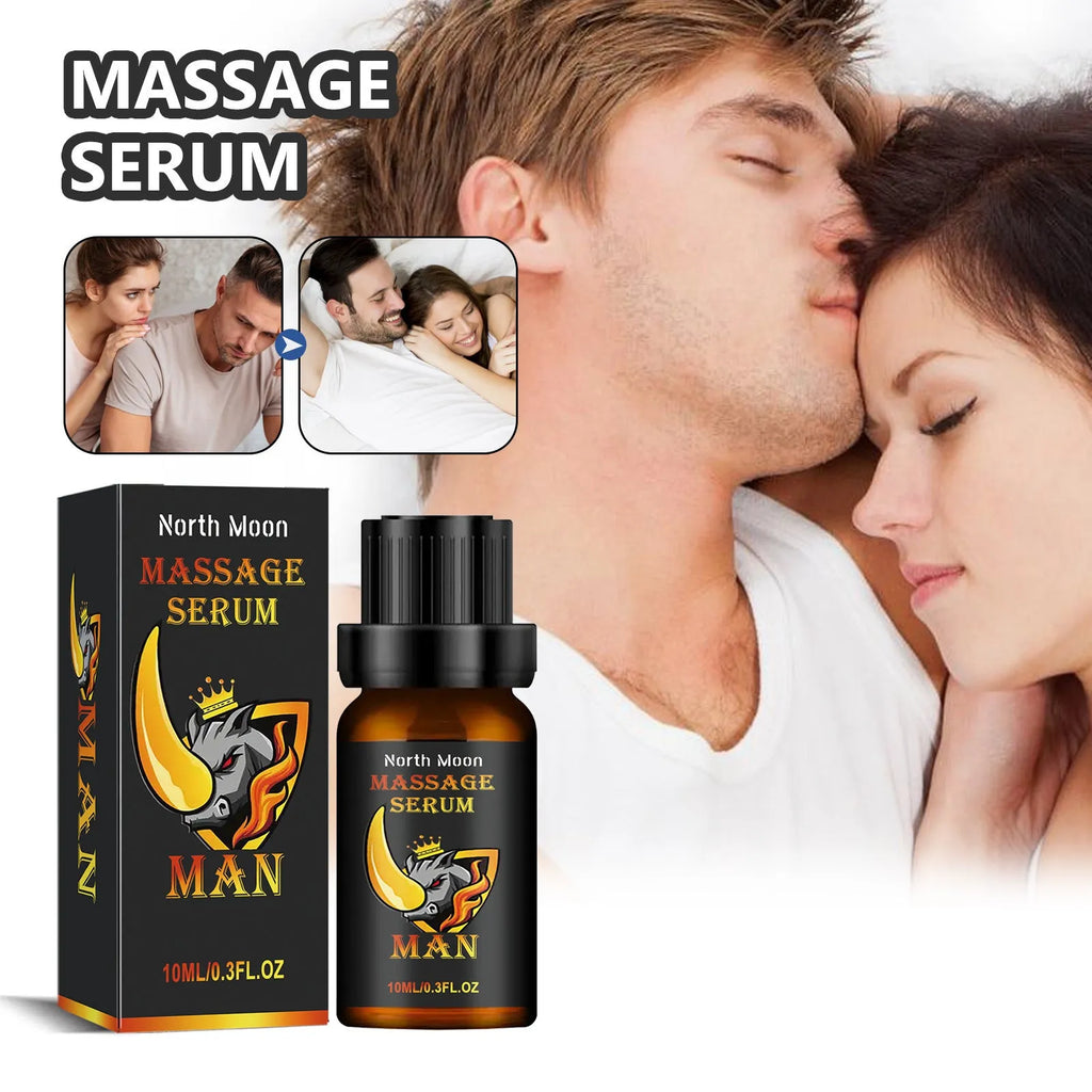 10ml men's endurance vitality massage essential oil bottle with ginger root oil