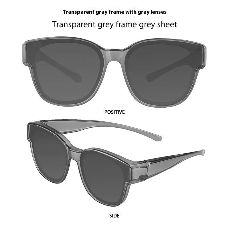 Women's fashionable sunglasses with TR frame and polarised lenses in various colour options.
