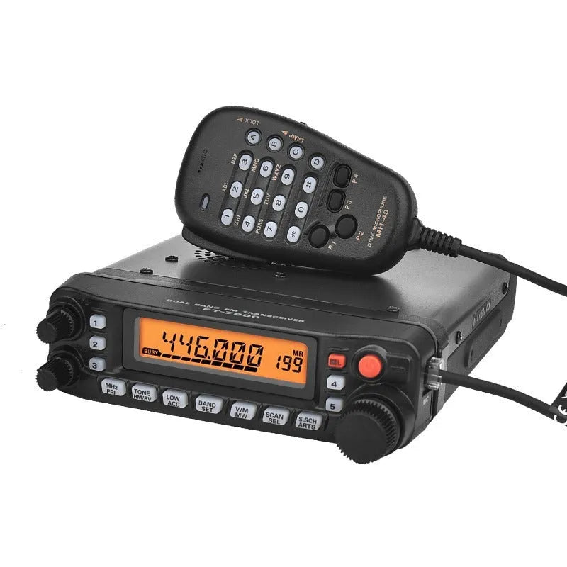 Car tour walkie-talkie with universal clamp mount and anti-interference function for convoy communication