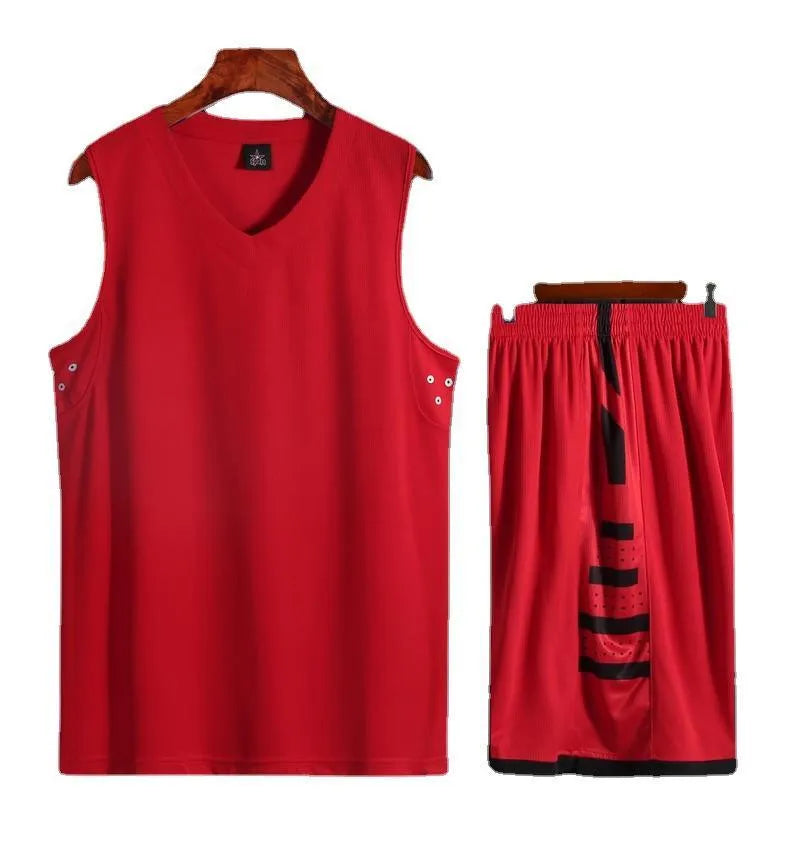 Black and white chemical fibre sports vest for campus competition training with comprehensive sizing options