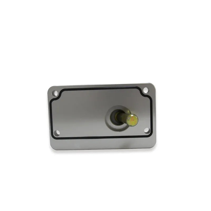 Silver aluminium alloy shift short lever for Horton vehicles with mounting hardware