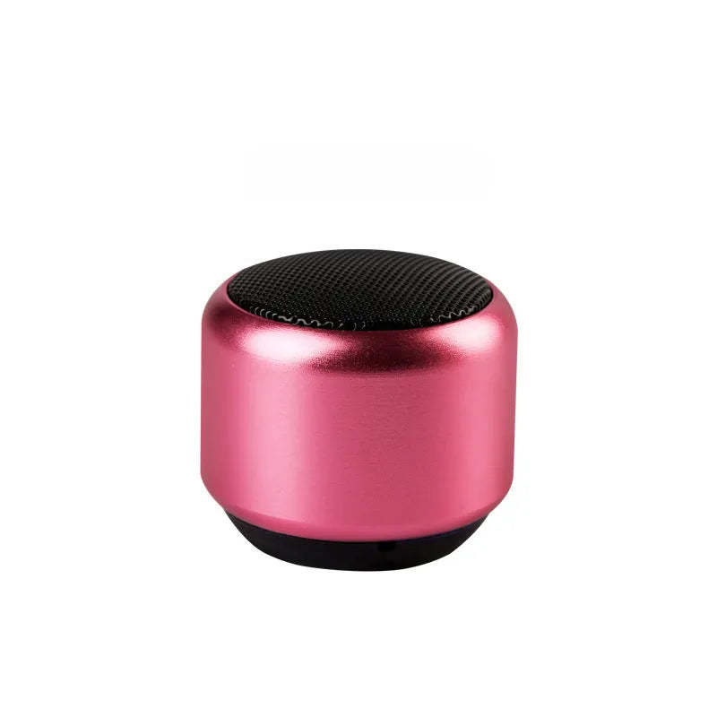 Small portable Bluetooth wireless speaker in multiple colour options for outdoor use