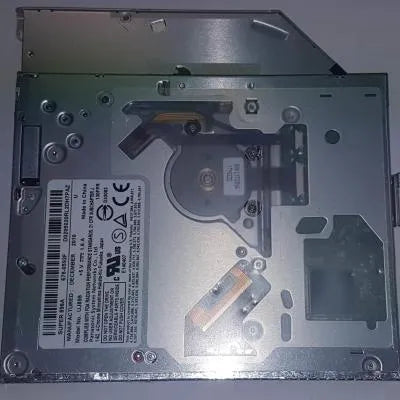 Silver internal optical drive for Apple MacBook Pro 13 laptop with SATA connector.