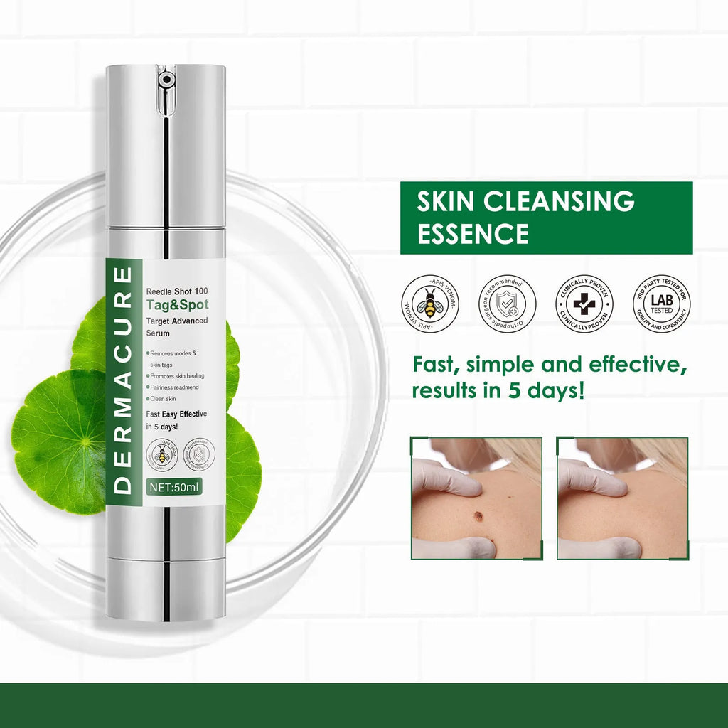 50ml facial care solution bottle for gentle cleaning, suitable for women and men