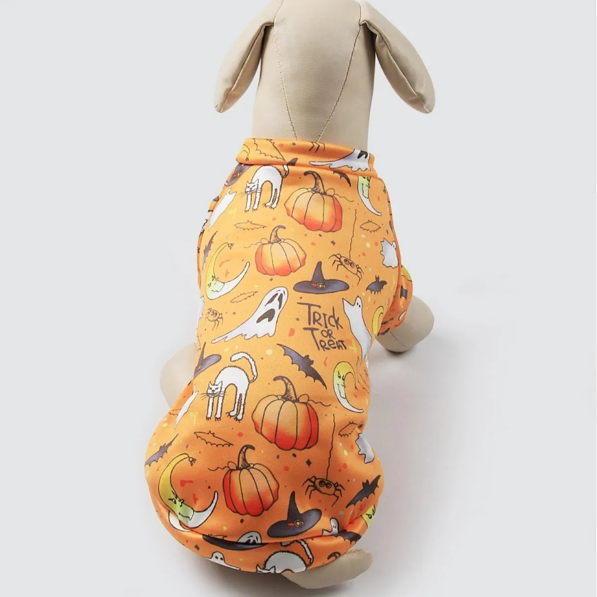 Wansheng fleece-lined dog jumper with triangle scarf in various colours and sizes