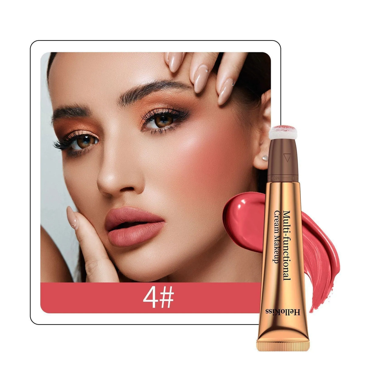 15ml highlight shading pen with sponge head applicator for contour and brightening makeup
