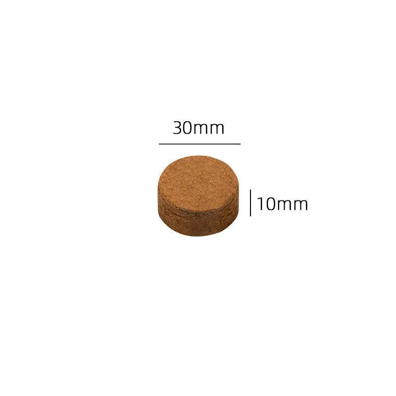 Nutrient soil blocks for vegetable planting and seedling cultivation in various sizes.