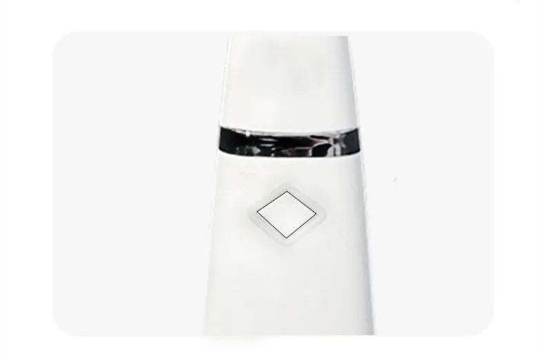 White Beauty Importer neck massager with colour light massage function and USB charging port