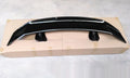 Universal punch-free car spoiler in ABS plastic shown in bright black finish.