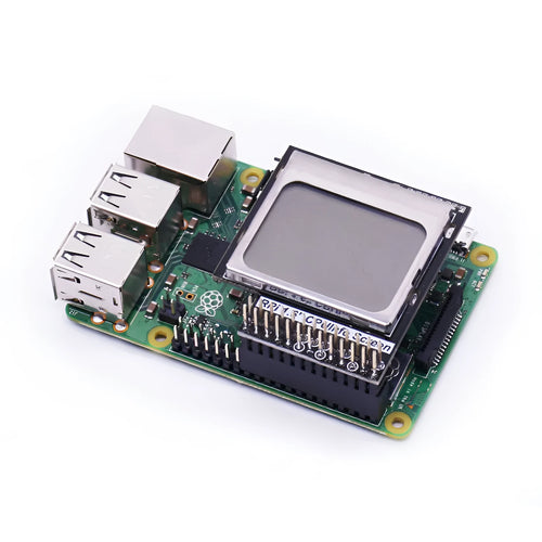 1.6-inch LCD display module for Raspberry Pi with a visible backlight switch on the side
