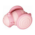 Electric bee-shaped cat toy with moving feather teaser in pink or yellow colours