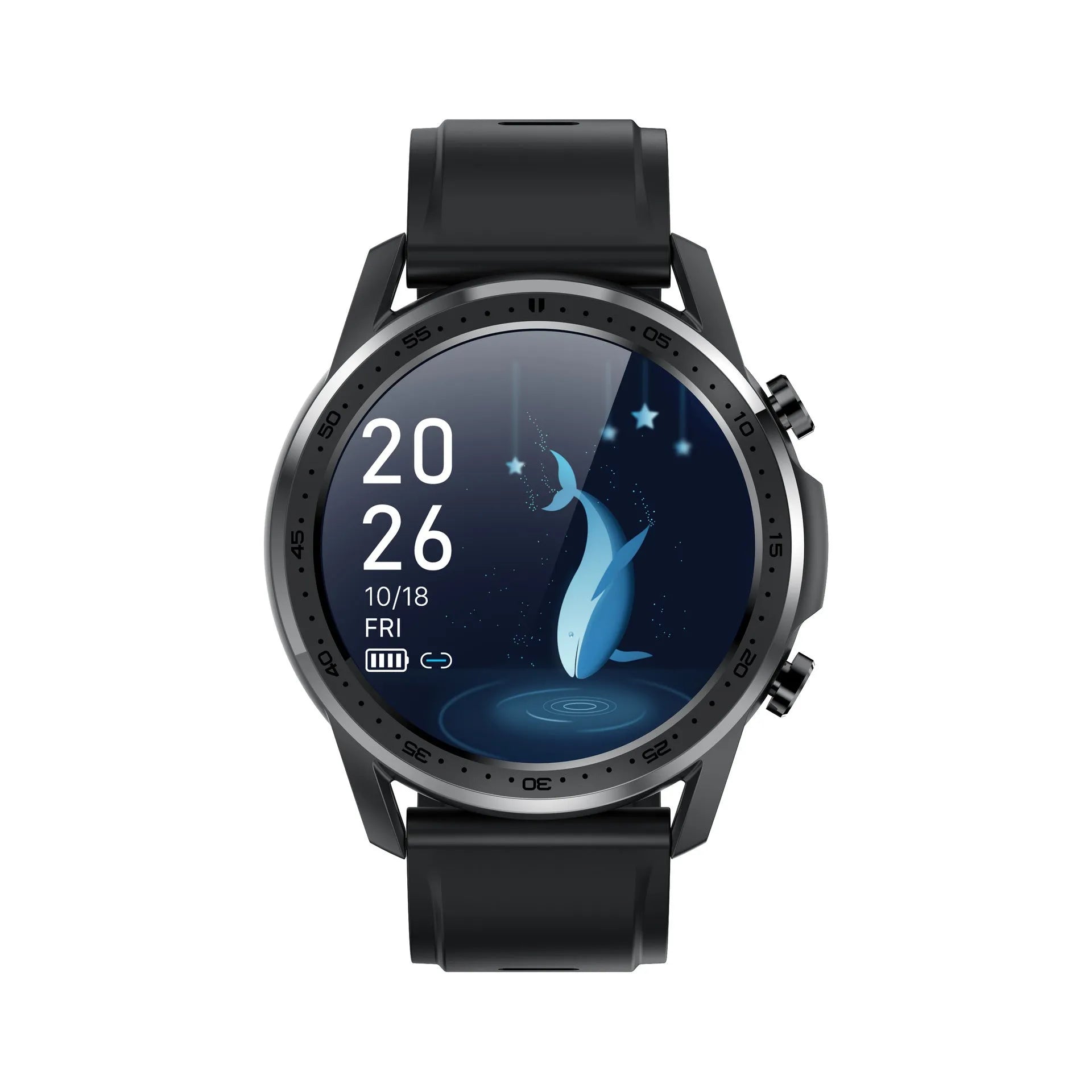 Youth2 smart bracelet in black or grey with a 1.3-inch touch screen on a wrist.