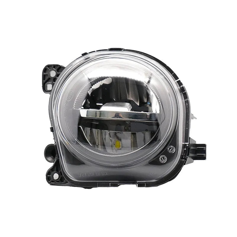 BMW 5 Series F10 front fog lamp with clear lens and automotive electrical connector
