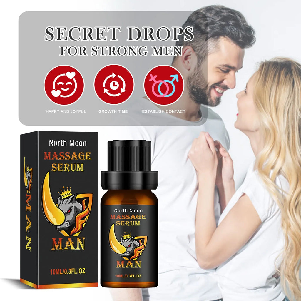 10ml men's endurance vitality massage essential oil bottle with ginger root oil