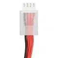 1200mAh 7.4V 2S lithium polymer RC battery pack for remote control cars and model ships.