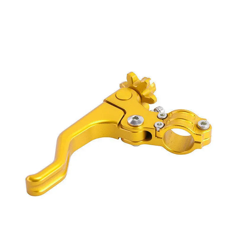 Aluminium alloy two-finger motorcycle clutch lever in eight colour options