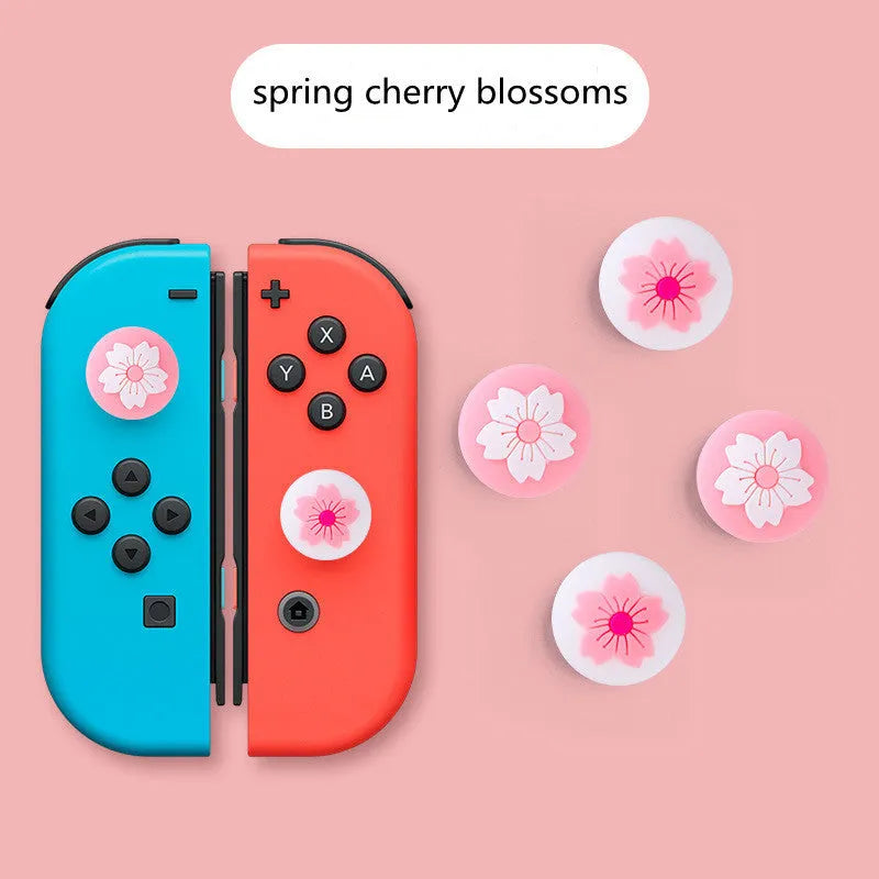 Silicone Joy-Con sleeves and rocker caps for Nintendo Switch Lite in various colours.