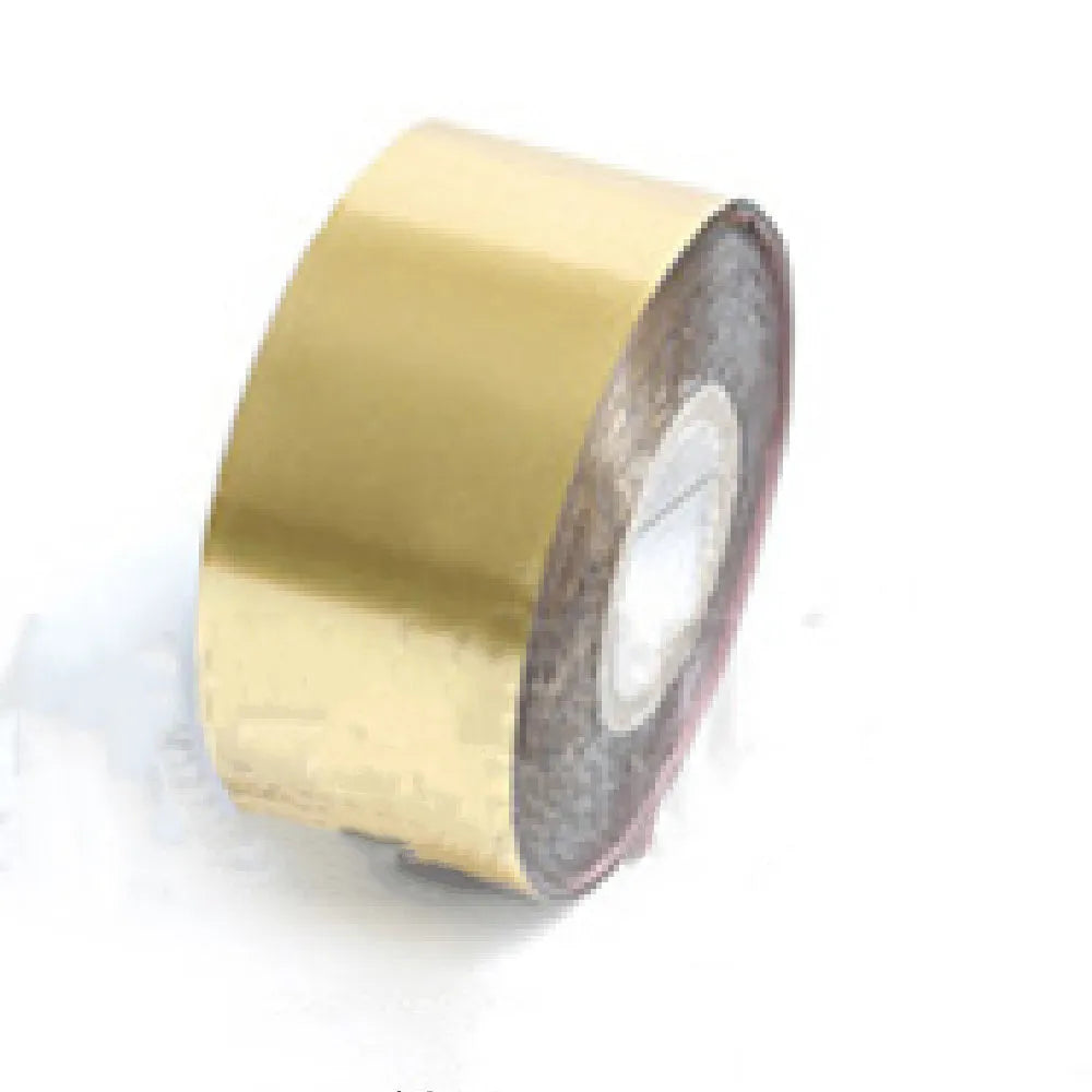 Roll of electrochemical aluminium hot stamping foil for leather and plastic branding applications