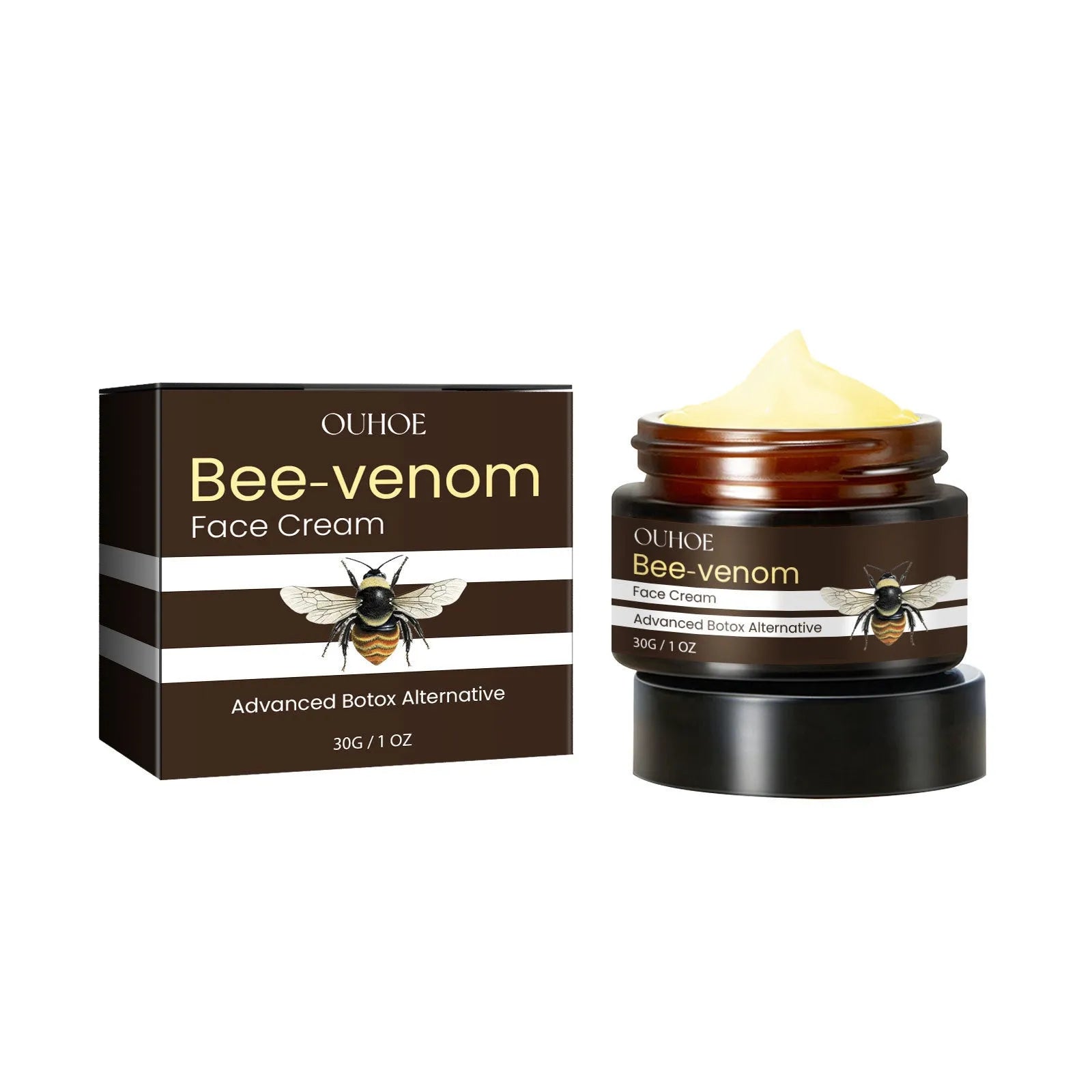 OUHOE Bee Firming Cream 30g hydrating nourishing facial cream container