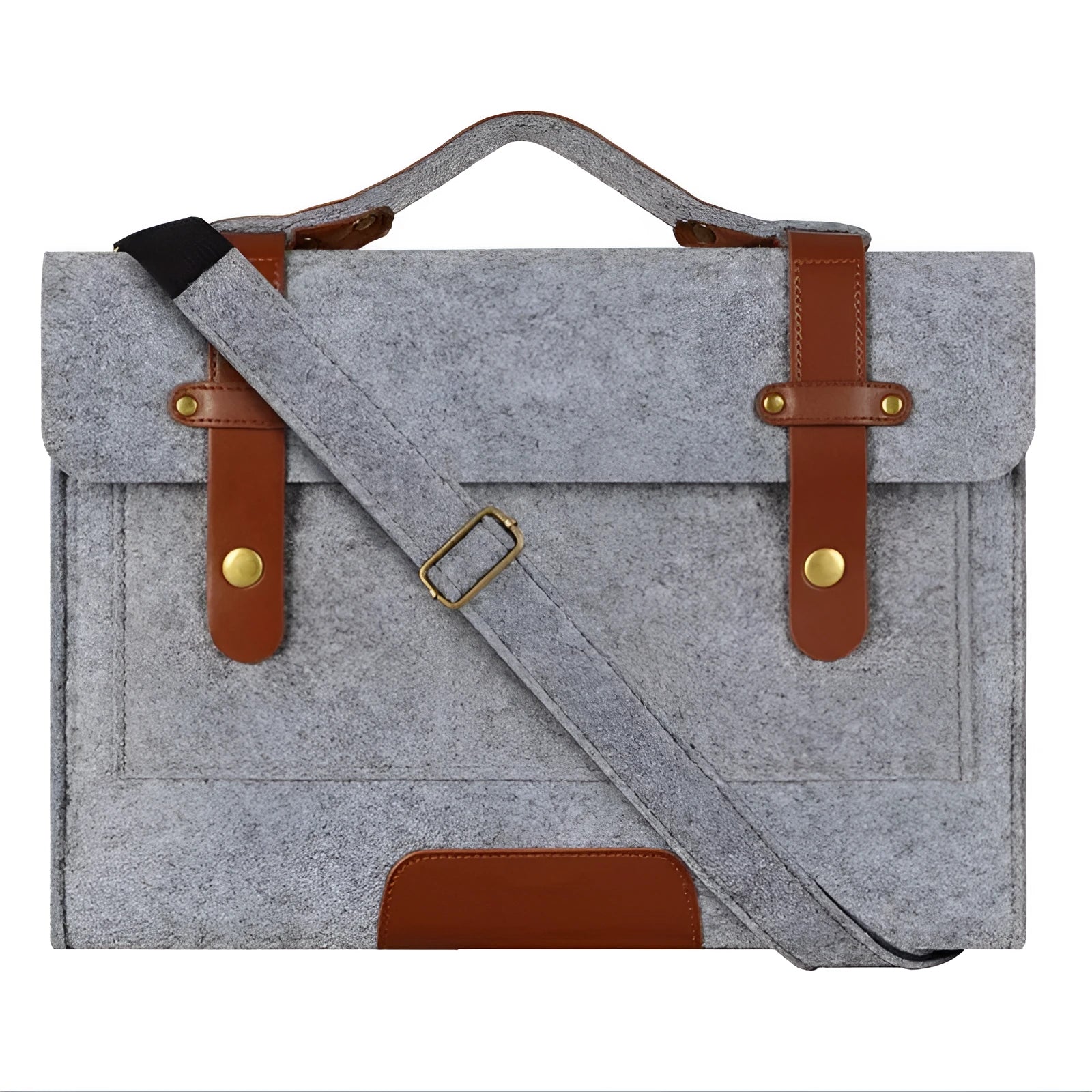 Simple felt laptop protective cover in dark gray for 13 inch laptop