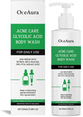 100ml shower gel bottle with glycolic acid and retinol formula for oily skin