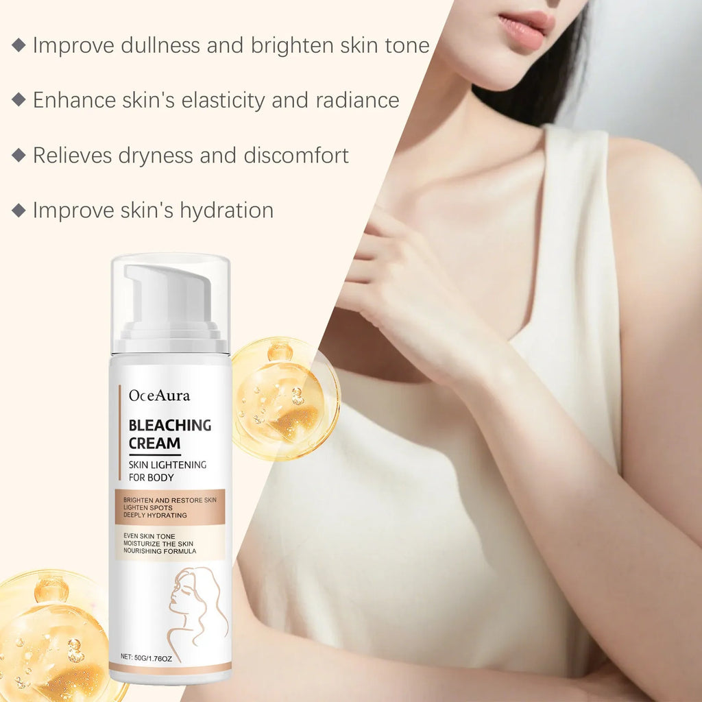 Daily moisturising body lotion 50g non-sticky hydrating formula in white tube for all skin types