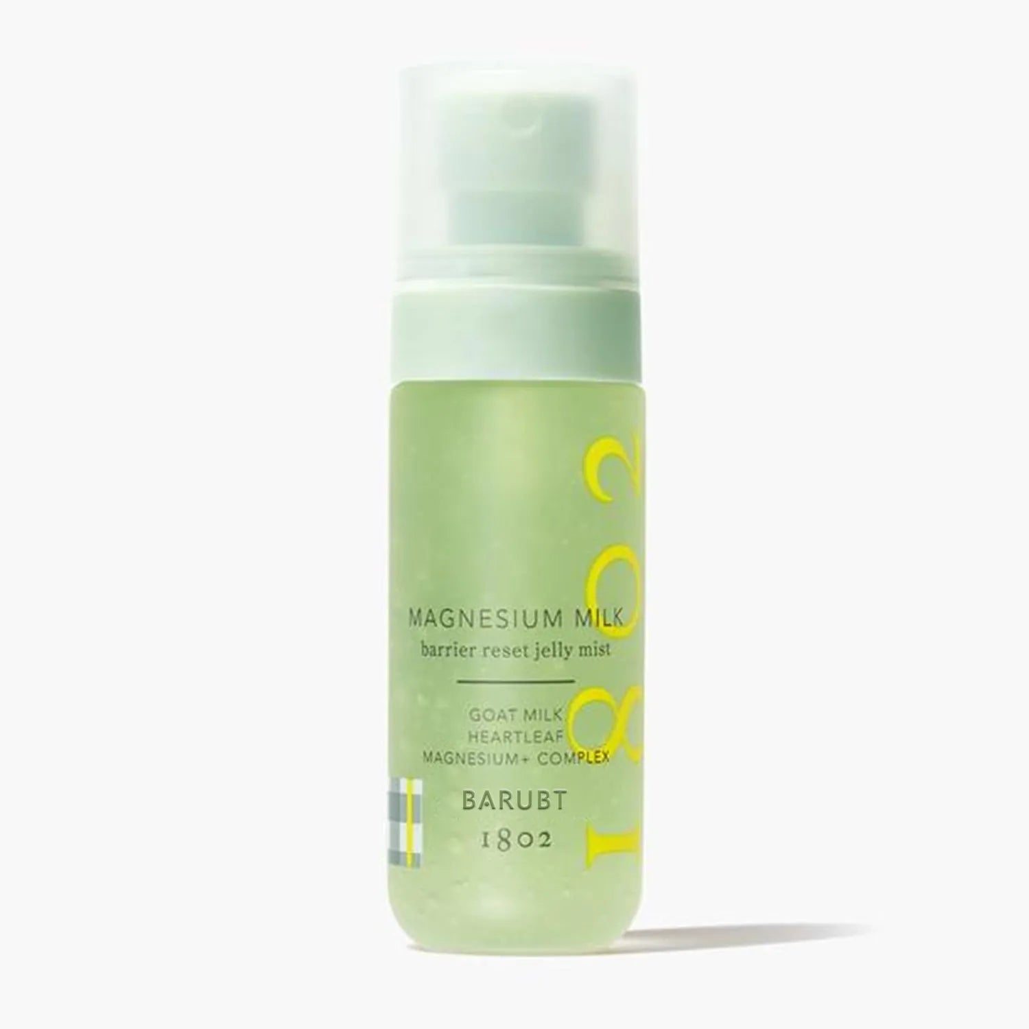 Moisturising spray wet compress soothing hydrating toner in standard bottle packaging