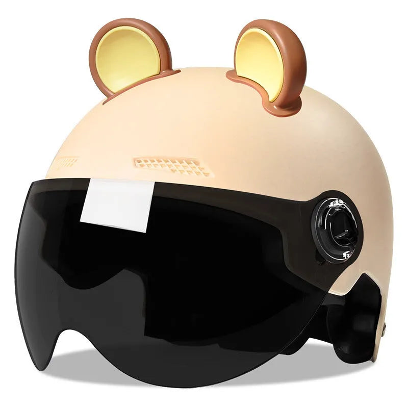 Electric bicycle helmet with ABS shell in multiple colour options for adult commuting