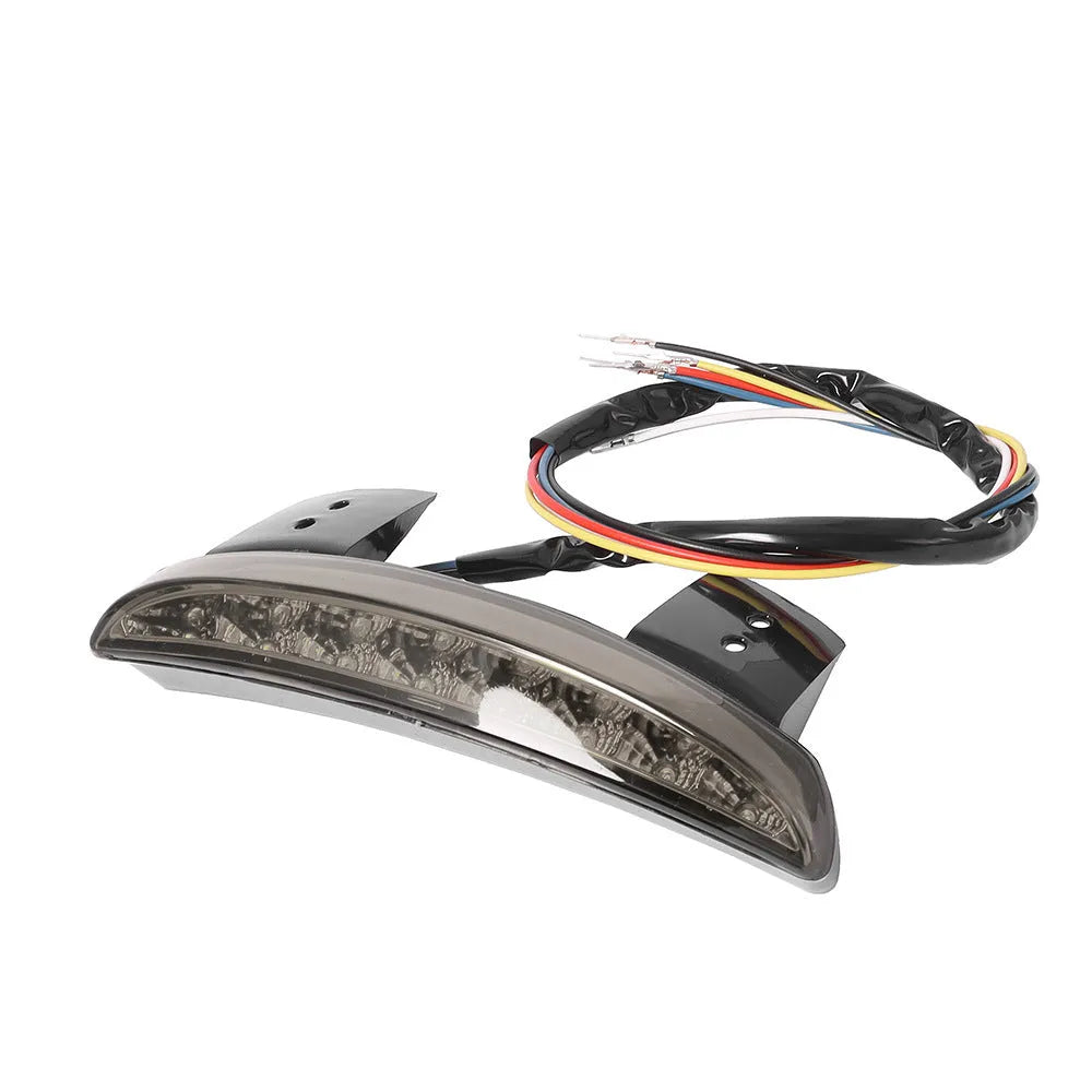 LED rear brake taillight for XL883 and 1200 motorcycles in red grey or white finish