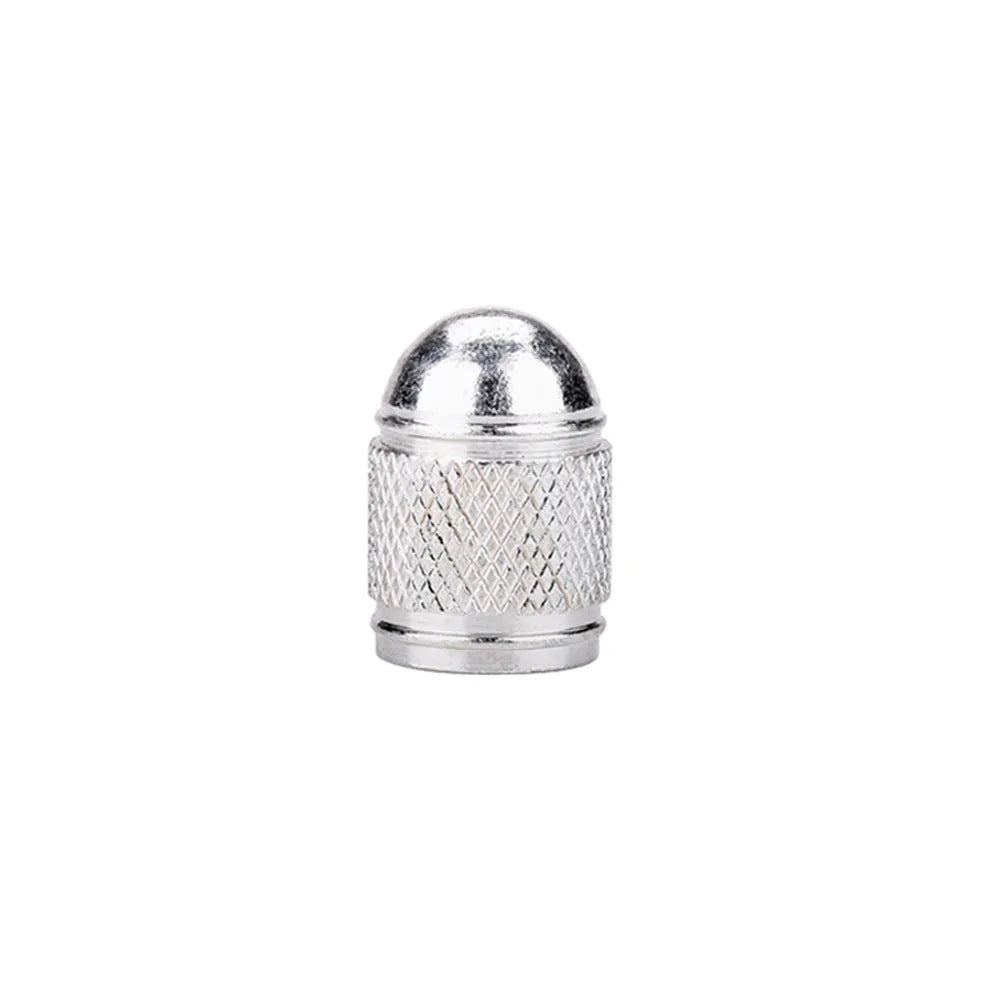 Aluminium alloy mountain bike tyre valve cap in choice of five colours.