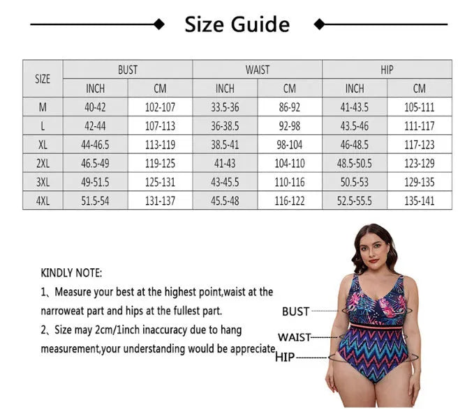 Women's printed one-piece swimsuit with spaghetti straps and a striped vest design.