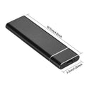 6TB SSD mobile hard disk with ultra-thin metal shell in multiple colour options