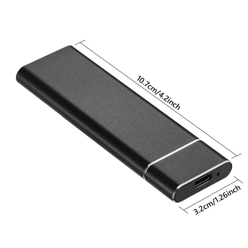 6TB SSD mobile hard disk with ultra-thin metal shell in multiple colour options
