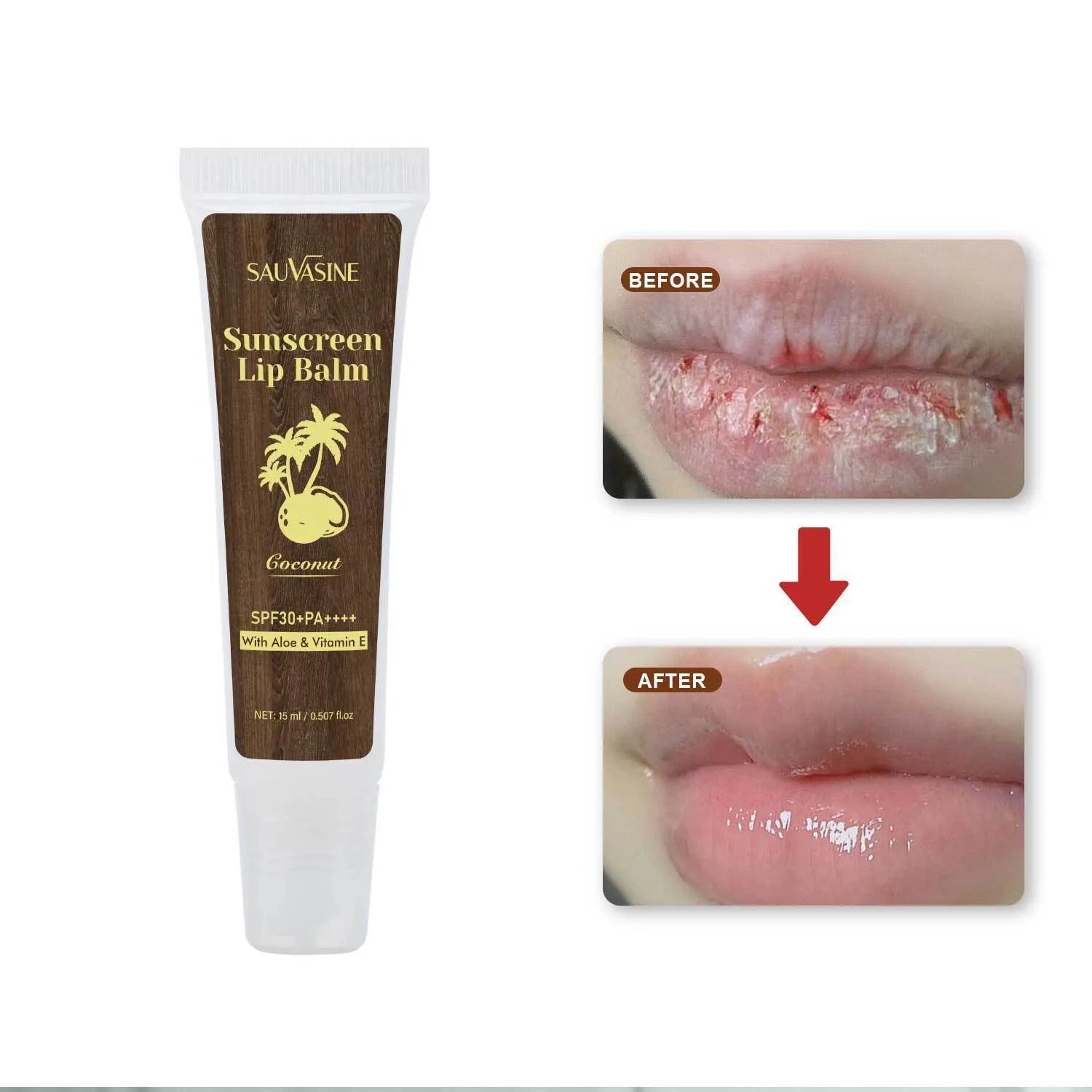 50ml protective lip moisturising cream tube for dry lips nourishment