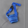 Adjustable plastic dog muzzle for safety and behaviour control in multiple colour options
