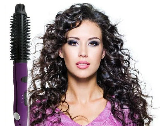 4-in-1 electric hair curler straightener and curler dual-purpose styling tool with ABS body, 60W power
