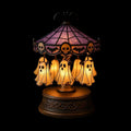 Ghost carousel night light in Lamp colour with European-style decoration and artificial materials