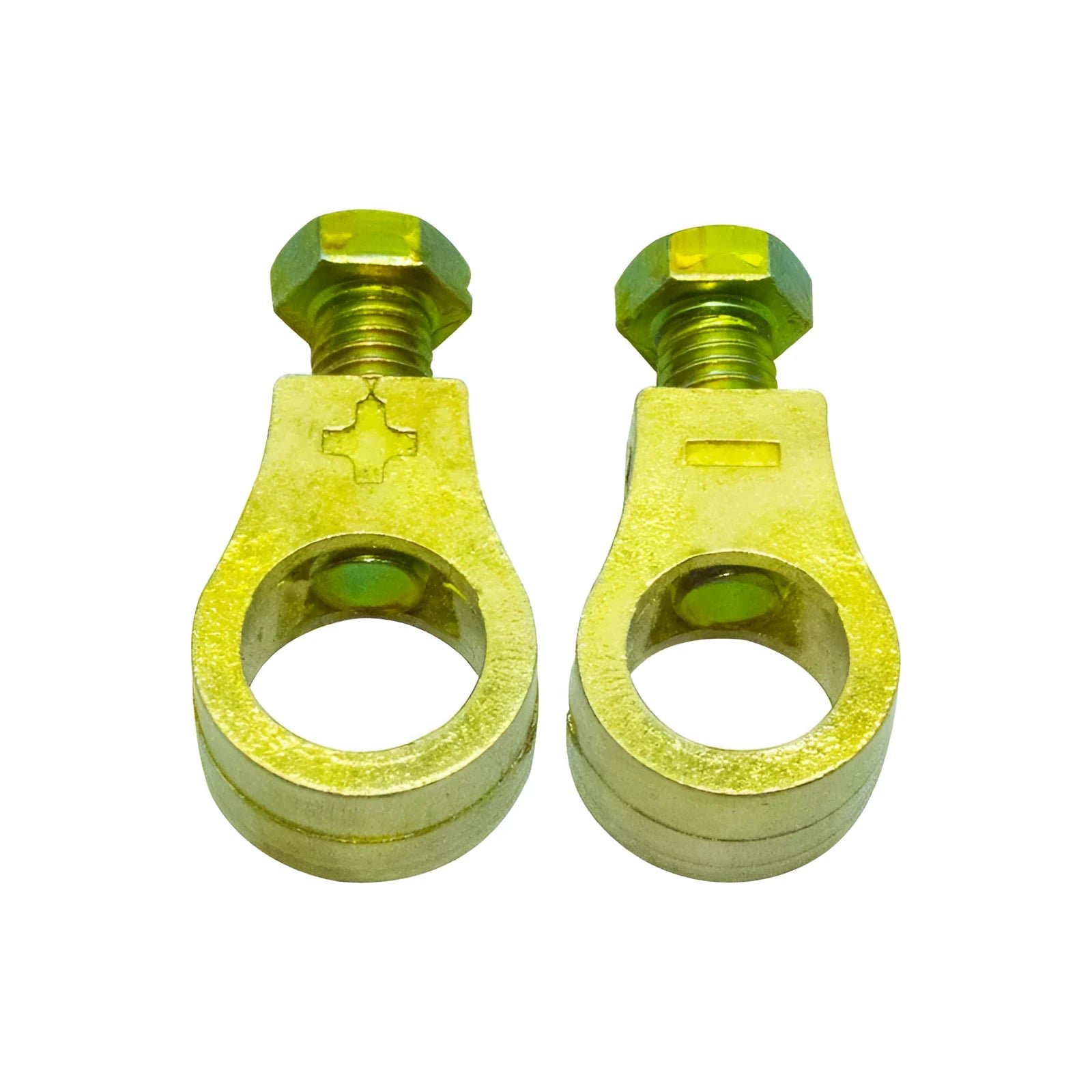 Pure copper battery wiring clamp with a patented clip for car and card battery terminals.