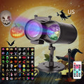Outdoor waterproof double-tube LED light displaying animated water pattern effect.