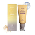 Tube of mild moisturizing protective cream 50g with titanium dioxide and hyaluronic acid