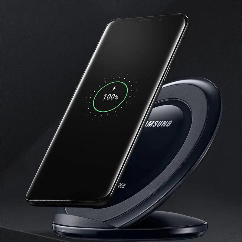 Qi wireless fast charger for Samsung Galaxy Note Edge in black or white colour options