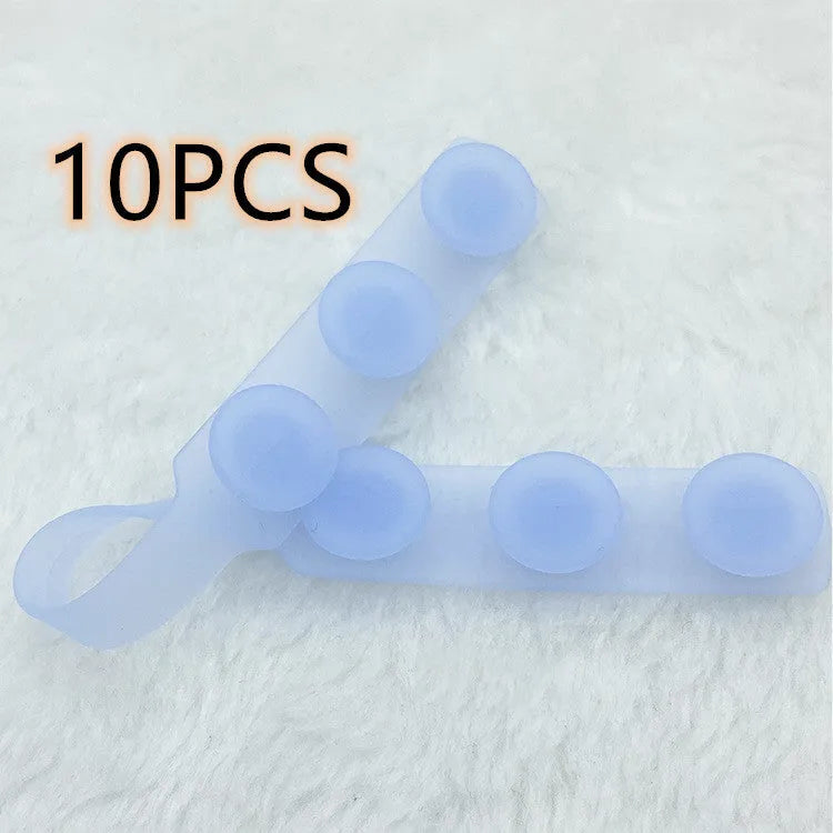 Silicone elastic cord extension strap 1.5cm wide for face masks in red purple grey blue black pink transparent