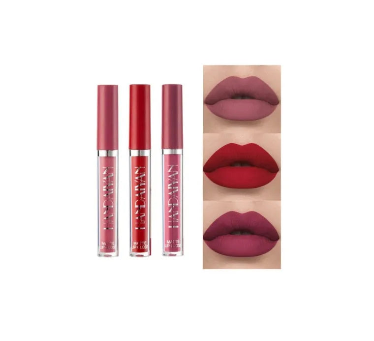 HANDAIYAN matte non-stick cup lip gloss in 2.5ml liquid lipstick format