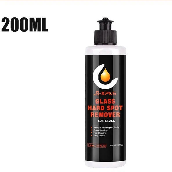 Glass oil film remover cleaning cream paste in 50ml, 100ml, and 200ml container options